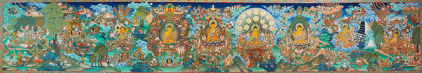 A Six-Meter Thangka: The Life of Buddha in Tibetan Art – The Path to Enlightenment