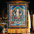 How Do Monks Bless a Thangka? The Sacred Ritual That Transforms Canvas into a Living Deity