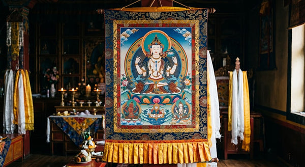 How Do Monks Bless a Thangka? The Sacred Ritual That Transforms Canvas into a Living Deity