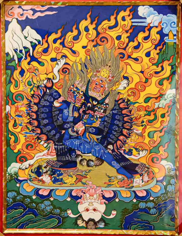 Wrathful Deities Thangka: Why Do Buddhist Gods Look So Angry?