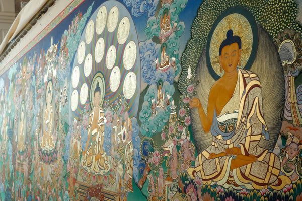 Color Thangkas: Vivid Visual Narratives of Tibetan Culture