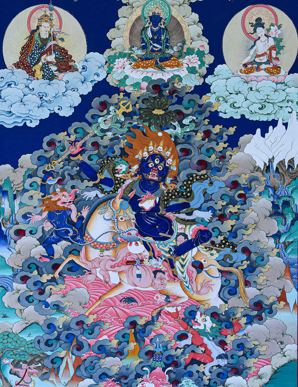 Palden Lhamo Thangka Art