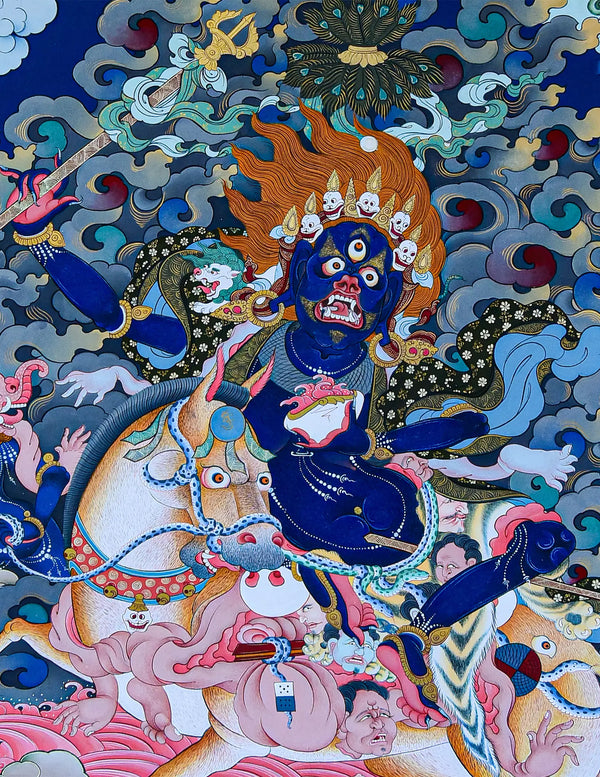 Palden Lhamo Thangka Art