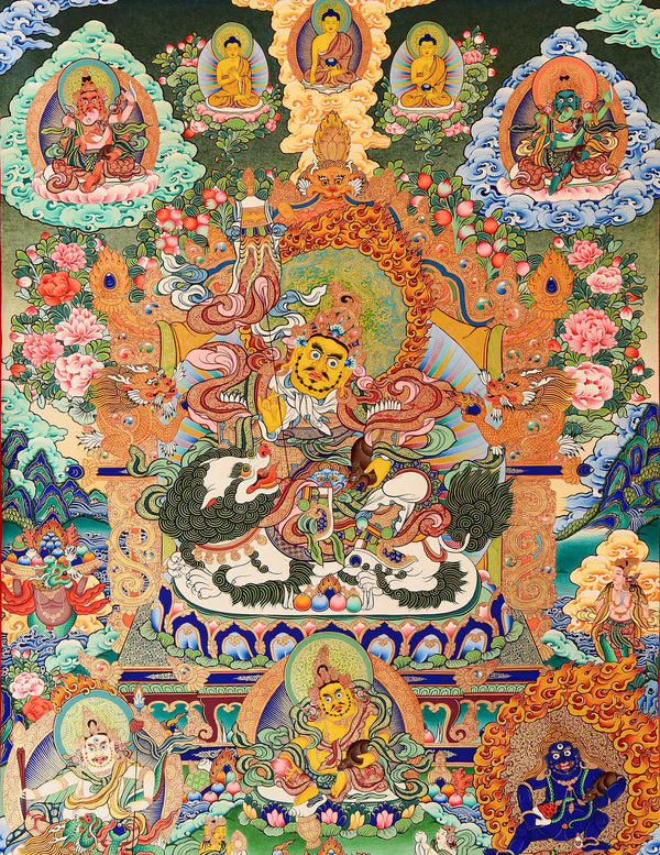 Jambhala Thangka Art