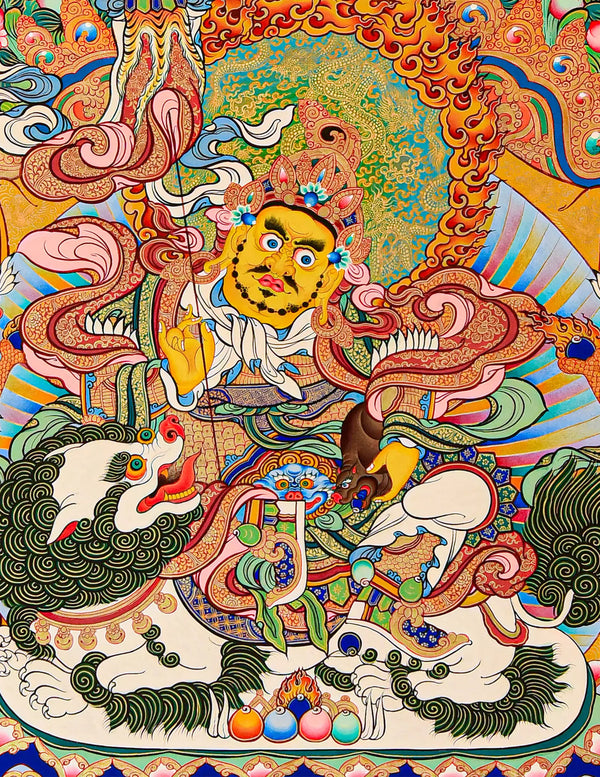 Jambhala Thangka Art