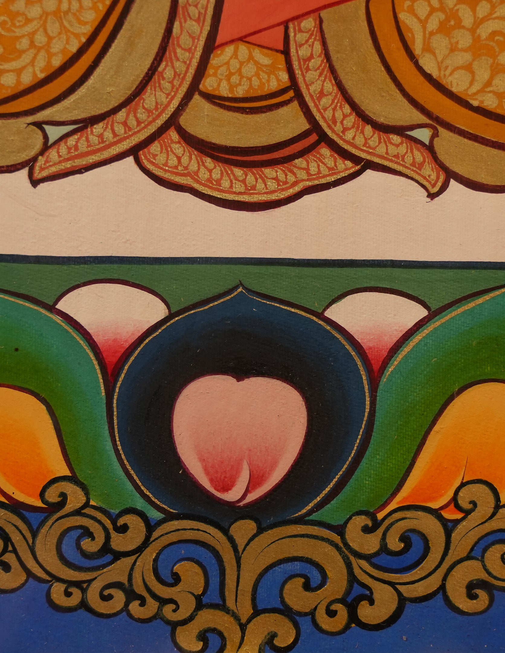 Amitabha Buddha Thangka/ Pictrue Frame/ Tabletop Decor/ Desk Decor/ Decor/ Wall Art