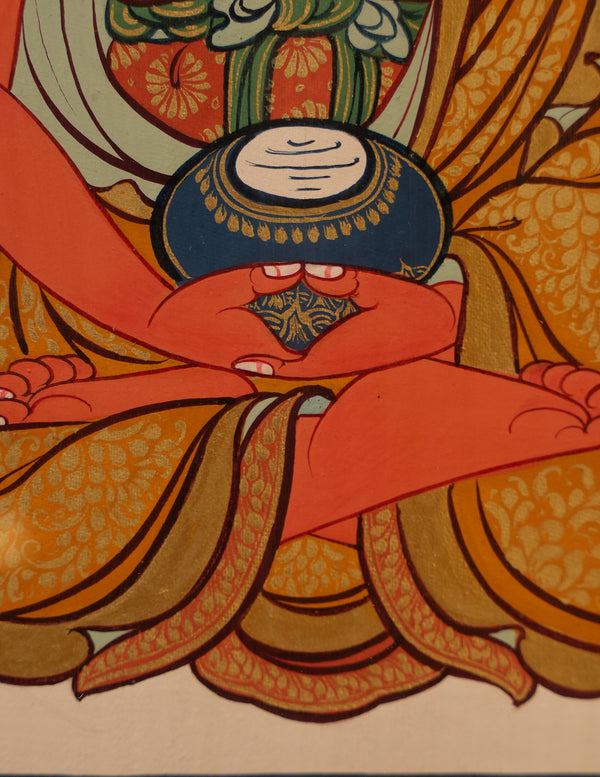 Amitabha Buddha Thangka/ Pictrue Frame/ Tabletop Decor/ Desk Decor/ Decor/ Wall Art