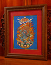 Mahakala thangka/ Pictrue Frame/ Tabletop Decor/ Desk Decor/ Decor/ Wall Art TM030002