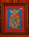 Mahakala thangka/ Pictrue Frame/ Tabletop Decor/ Desk Decor/ Decor/ Wall Art TM030002
