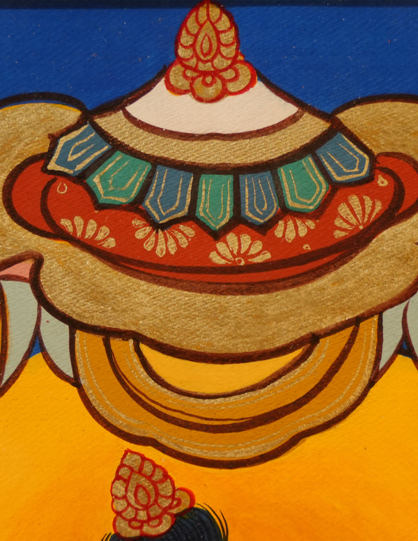 Green Tara  Thangka Pictrue Frame/ Tabletop Decor/ Desk Decor/ Decor/ Wall Art