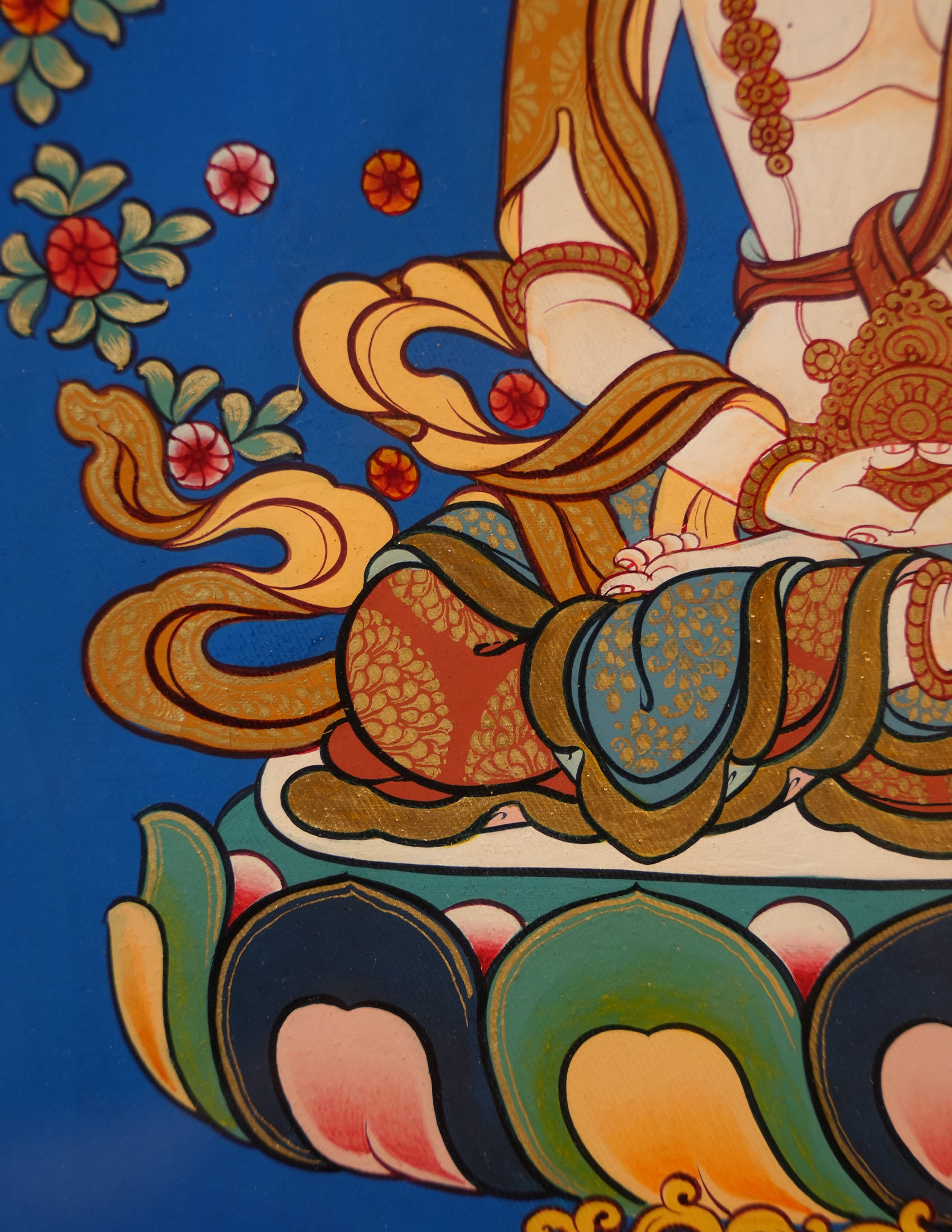 Mahavairocana Buddha thangka Pictrue Frame/ Tabletop Decor/ Desk Decor/ Decor/ Wall Art