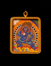 Mahakala thangka/ Pendant/ Locket/ Necklace/ Portable/ GauBOX/ Buddha amulet/ Carry-on/ Travel friendly