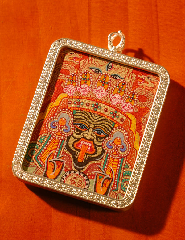 Zakiram Thangka/ Pendant/ Locket/ Necklace/ Portable/ GauBOX/ Buddha amulet/ Carry-on/ Travel friendly
