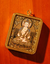 Mahavairocana  Buddha  thangka Pendant/ Locket/ Necklace/ Portable/ GauBOX/ Buddha amulet/ Carry-on/ Travel friendly