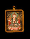 Mahasthamaprapta Buddha thangka Pendant/ Locket/ Necklace/ Portable/ GauBOX/ Buddha amulet/ Carry-on/ Travel friendly TS090002