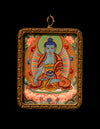 Medicine Buddha Thangka/ Pendant/ Locket/ Necklace/ Portable/ GauBOX/ Buddha amulet/ Carry-on/ Travel friendly