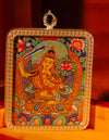 Manjushri Buddha Thangka Pendant/ Locket/ Necklace/ Portable/ GauBOX/ Buddha amulet/ Carry-on/ Travel friendly