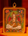 Samantabhadra buddha Thangka/ Pendant/ Locket/ Necklace/ Portable/ GauBOX/ Buddha amulet/ Carry-on/ Travel friendly