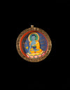 Medicine Buddha Tsatsa Pendant/ Locket/ Necklace/ Portable/ Gau BOX/ Carry-on/ Travel Friendly
