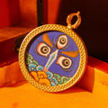 Acalanatha Buddha Eye Thangka Pendant Classic Round