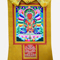 Amitayus Buddha Barbola Thangka