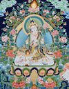 Samantabhadra Bodhisattva Thangka Art