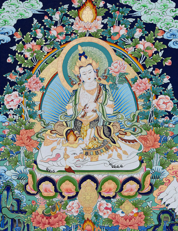Samantabhadra Bodhisattva Thangka Art