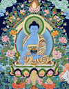 Medicine Buddha Thangka Art