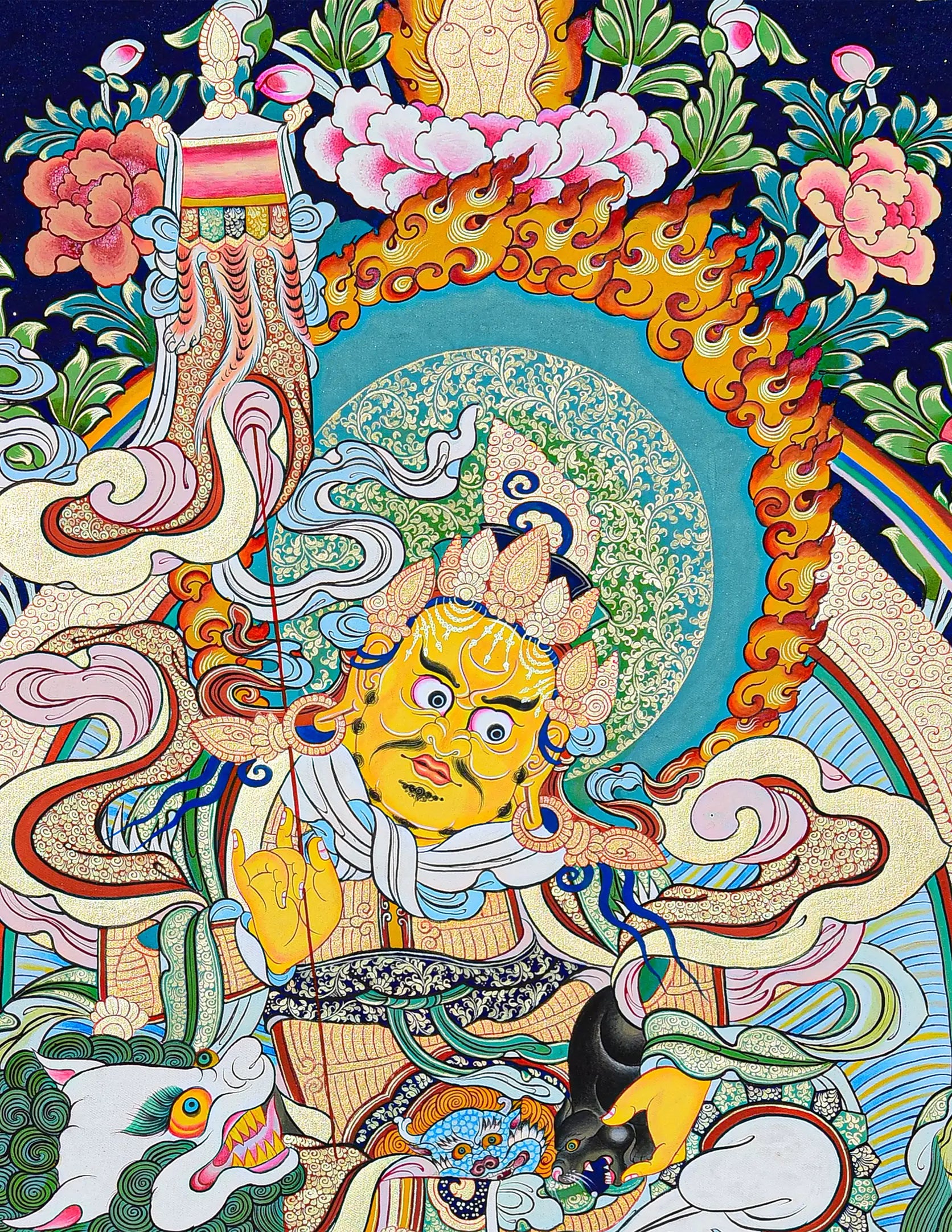 Jambhala Thangka Art