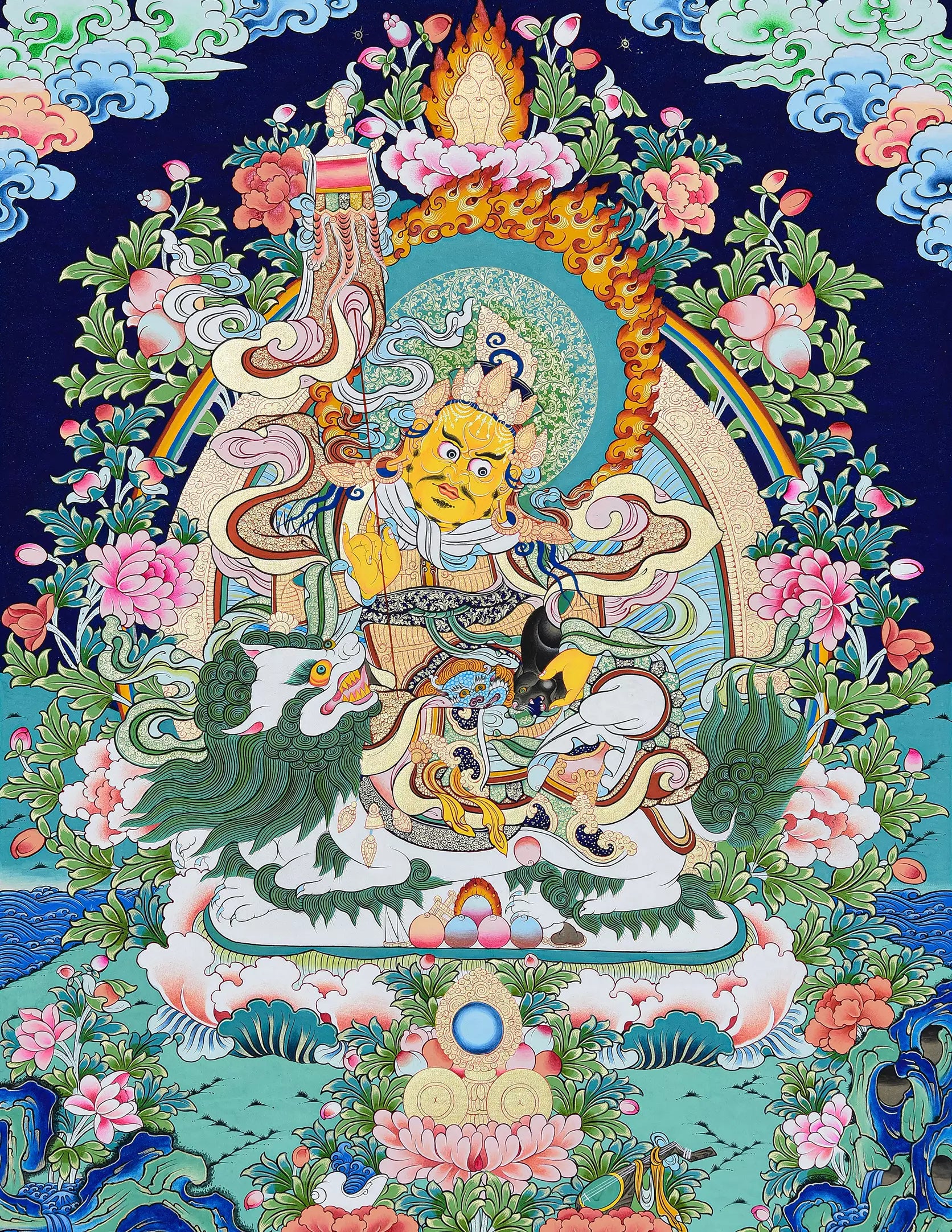 Jambhala Thangka Art