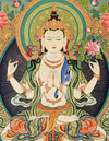 Chenrezig Buddha Thangka Art