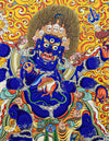Six-Armed Mahakala Thangka Art