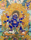 Six-Armed Mahakala Thangka Art
