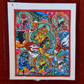 Jambhala Thangka Pendant White
