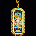 Chenrezig Buddha TsaTsa Thangka Pendant